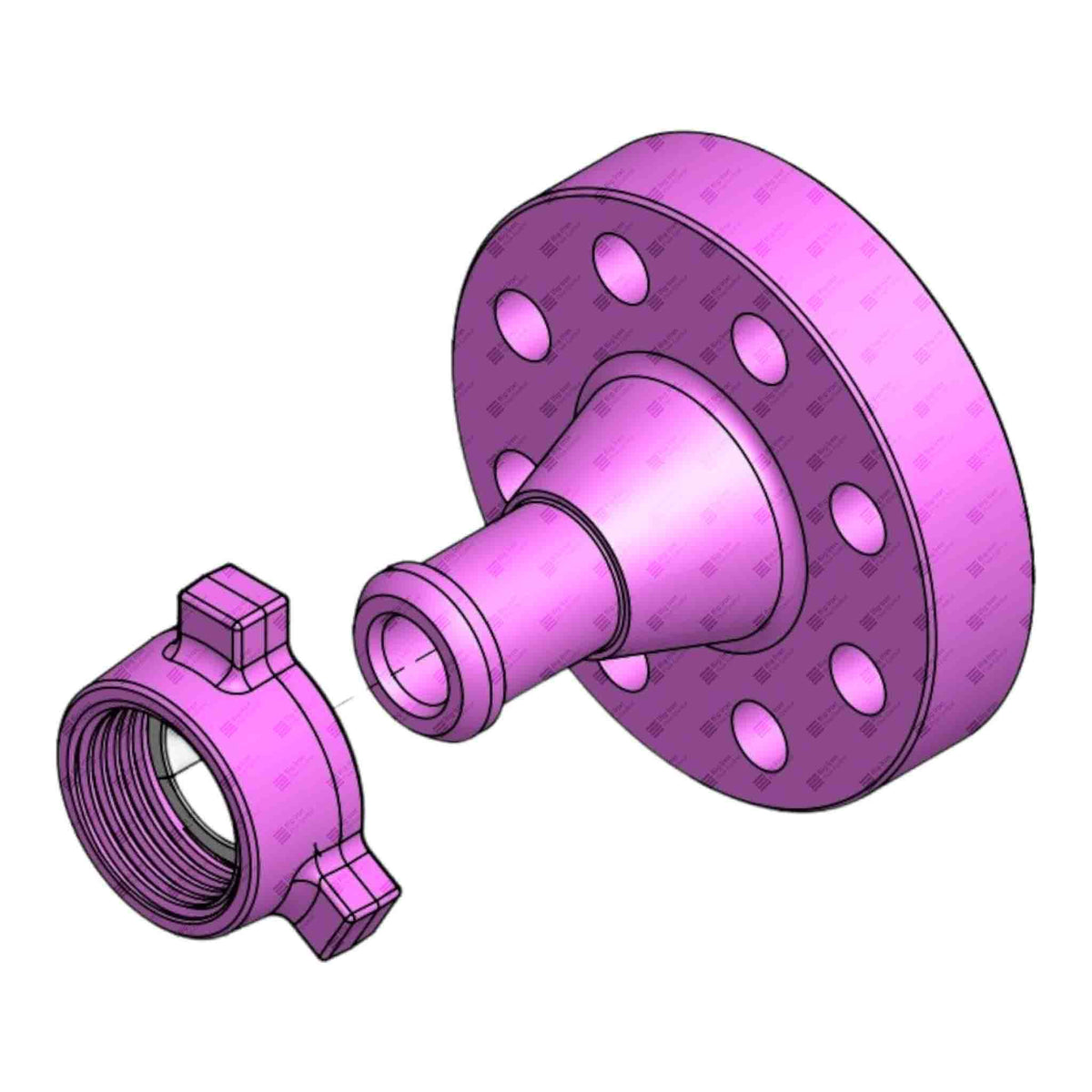 Flange Adapter, 3