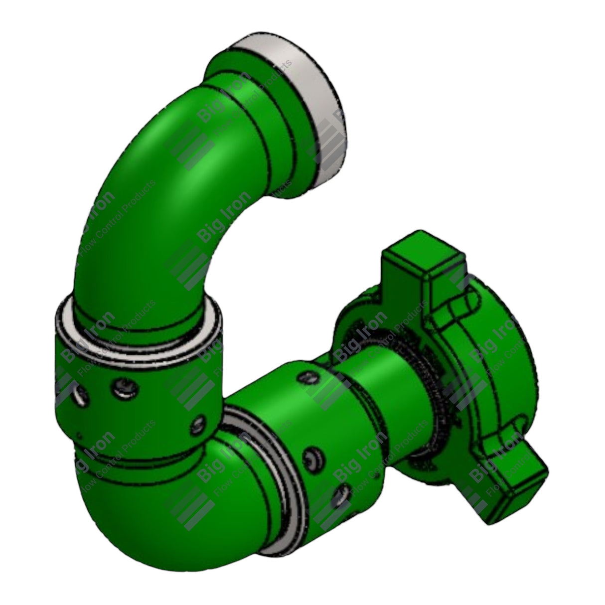 Swivel Joint, Style 50, 3” 1502 MxF, 10000 psi, Sour Service